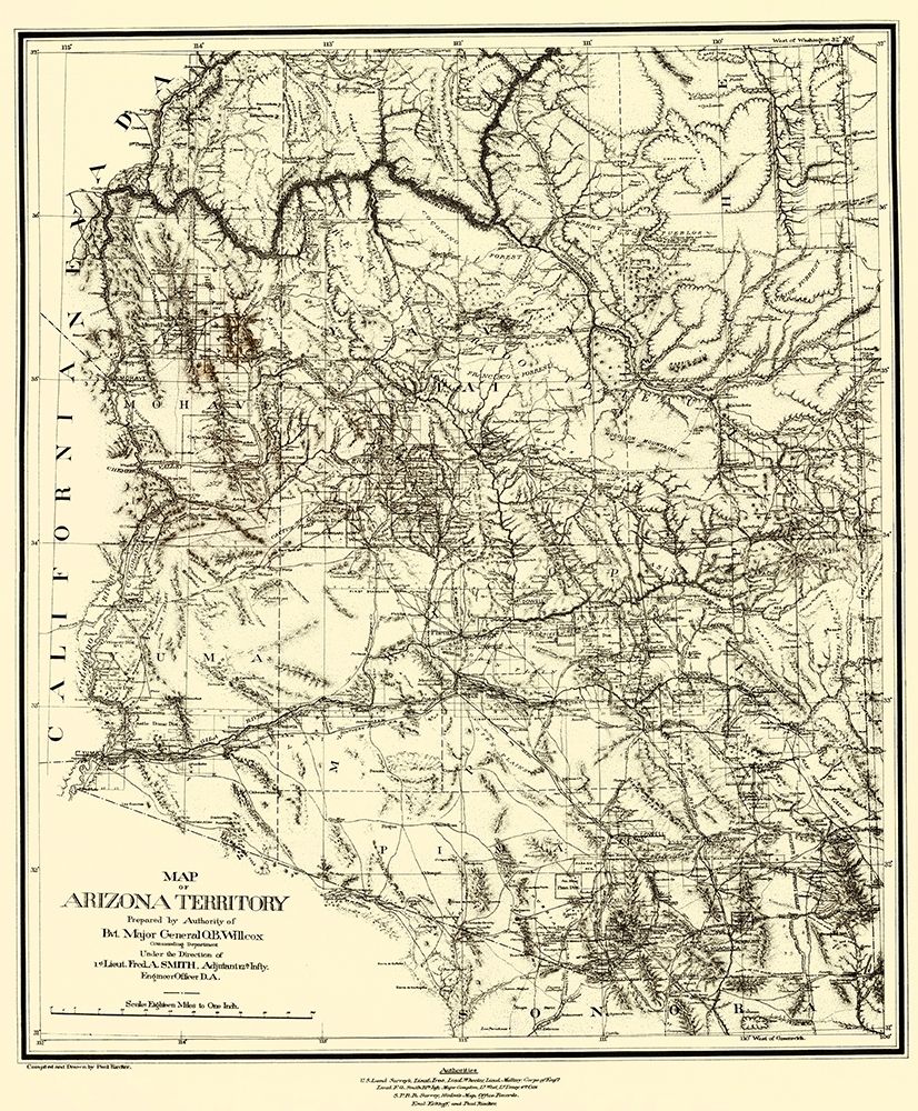Arizona - Riecker 1879 art print by Riecker for $57.95 CAD
