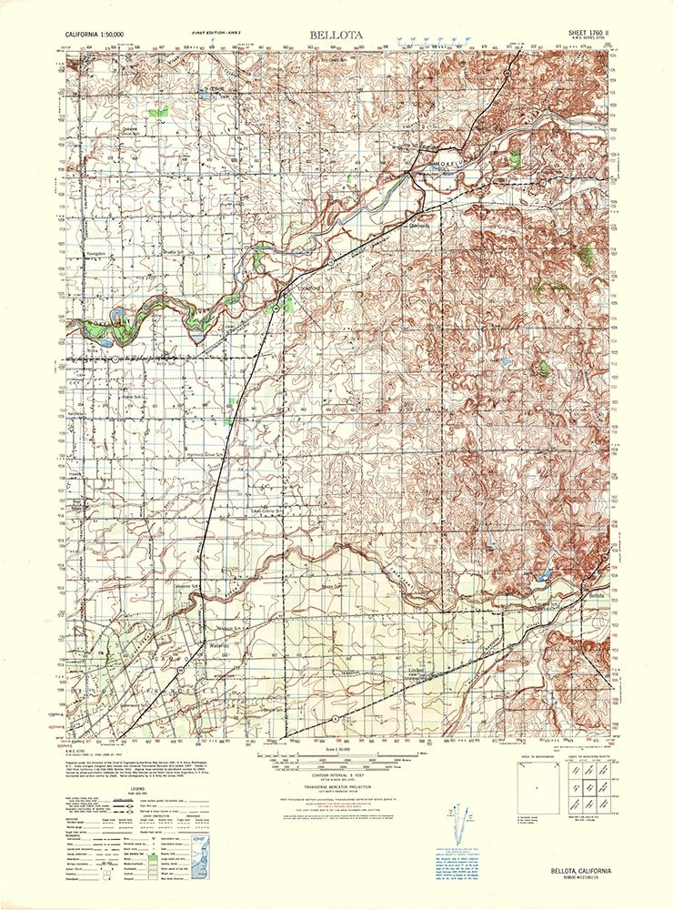 Bellota Sheet - US Army 1942 art print by US Army for $57.95 CAD