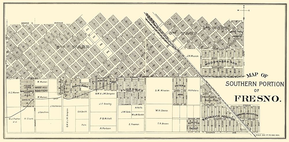Fresno, Southern California Landowner - Thomas art print by Thomas for $57.95 CAD