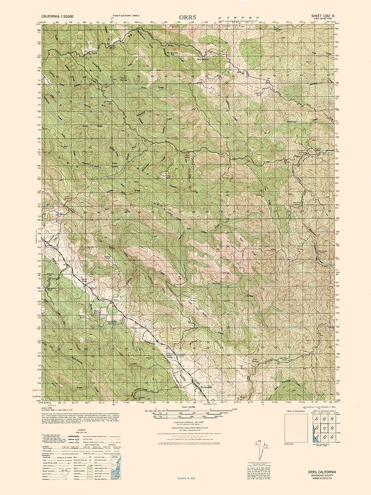 Orrs Sheet - US Army 1944 art print by US Army for $57.95 CAD