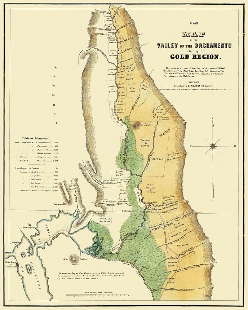 Sacramento Valley Gold Region California art print by Wiley for $57.95 CAD