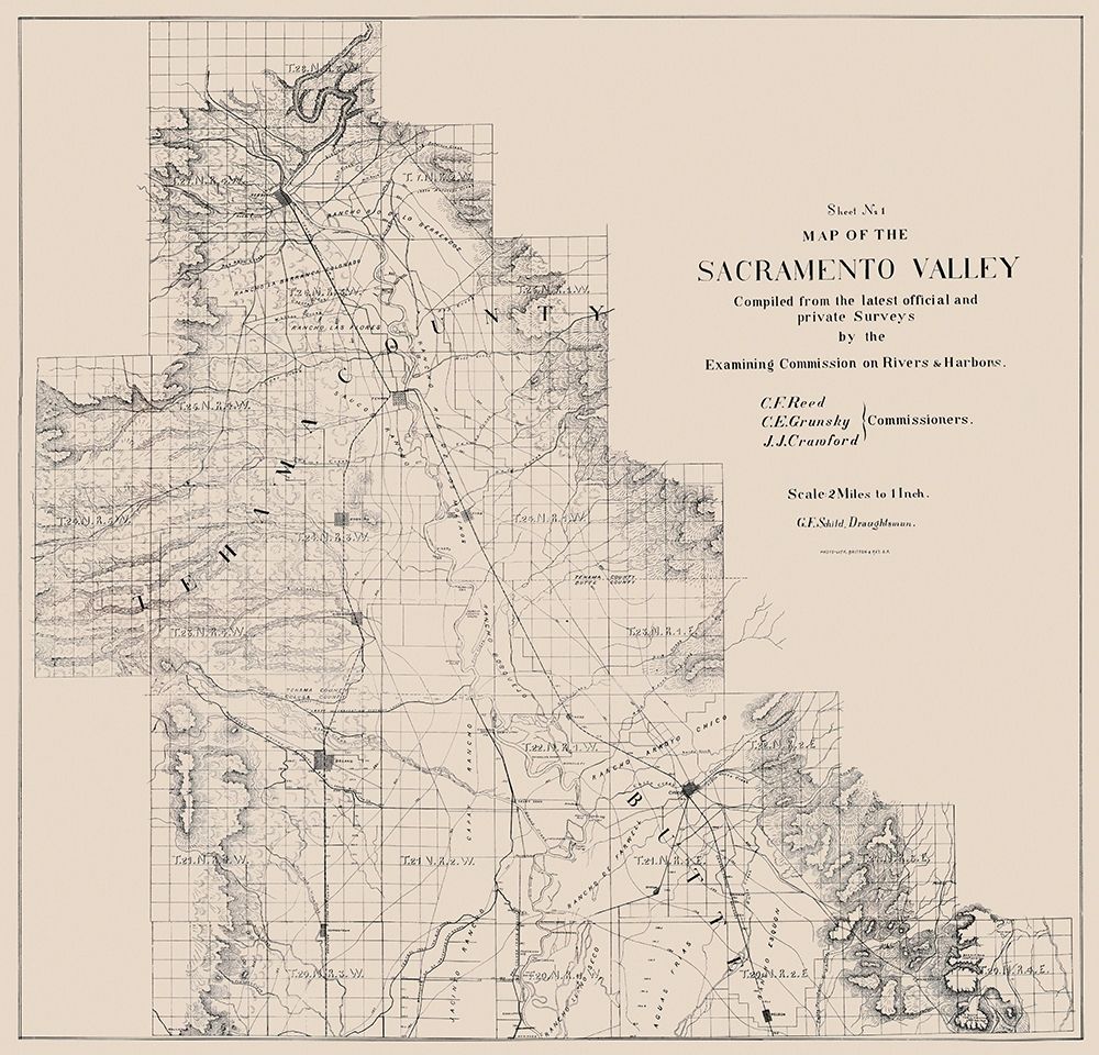 Sacramento Valley California - Britton and Rey art print by Britton for $57.95 CAD