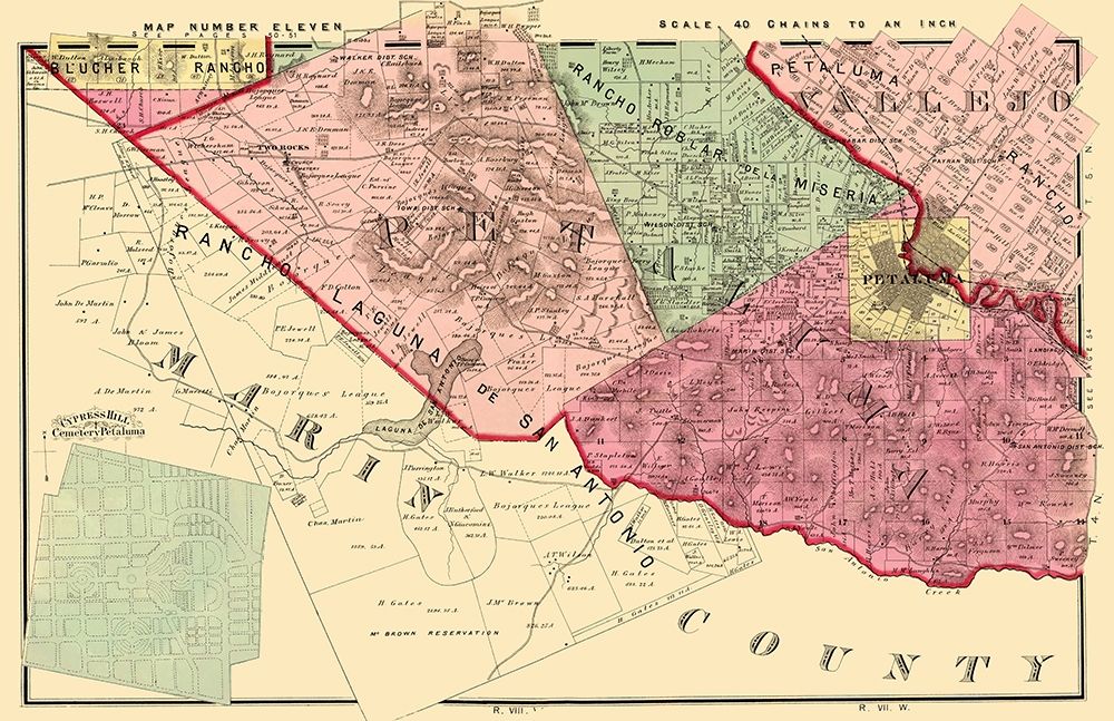 Sonoma  Southwest California Landowner art print by Thompson for $57.95 CAD
