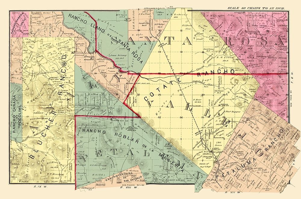 Sonoma South Central California Landowner art print by Thompson for $57.95 CAD