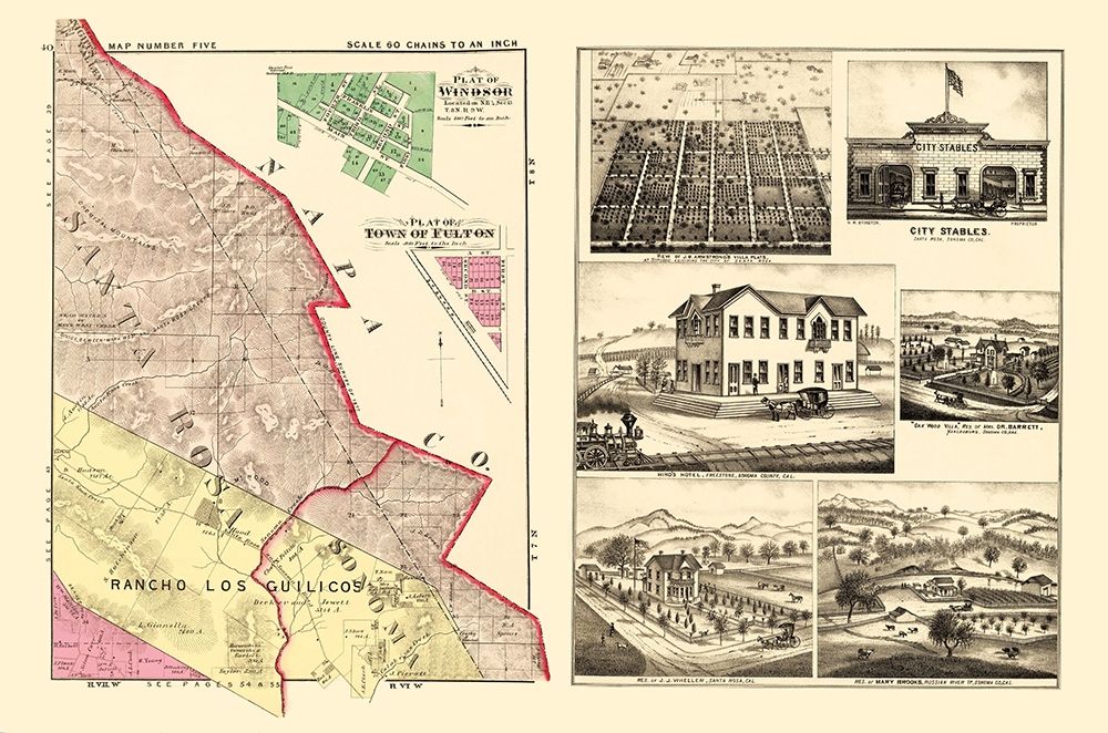 Sonoma  Northeast California Landowner art print by Thompson for $57.95 CAD