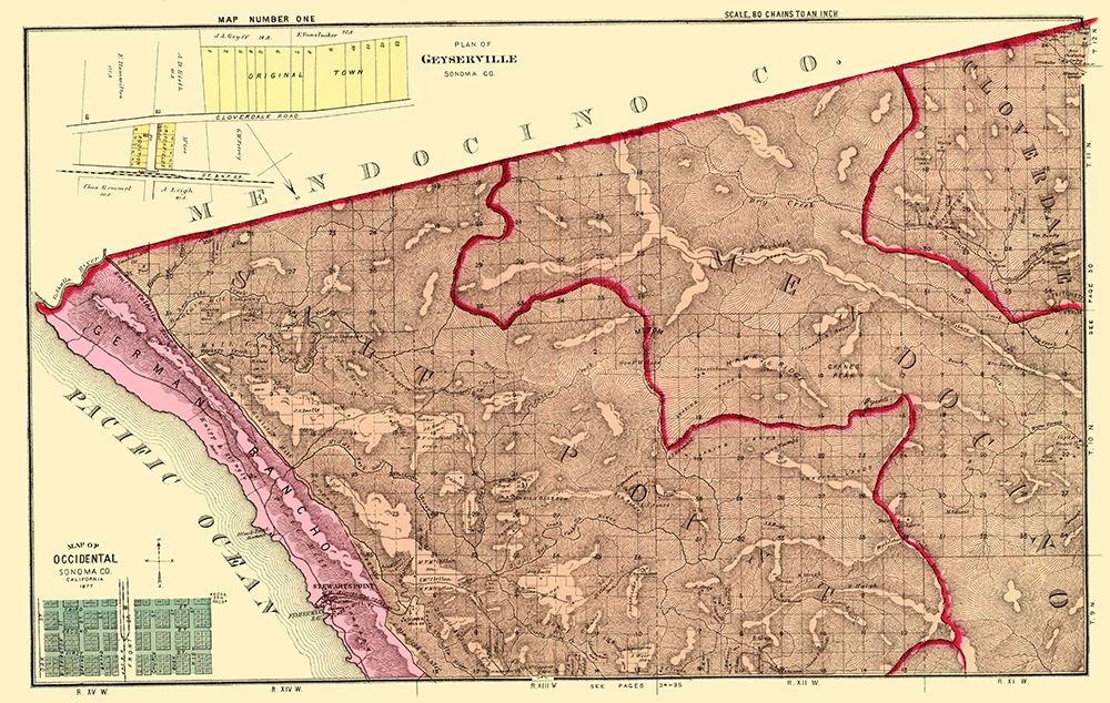 Sonoma  Northwest California Landowner art print by Thompson for $57.95 CAD