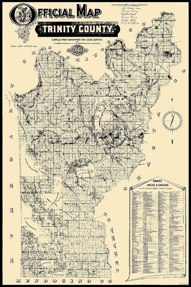 Trinity California - Lowden 1894 art print by Lowden for $57.95 CAD