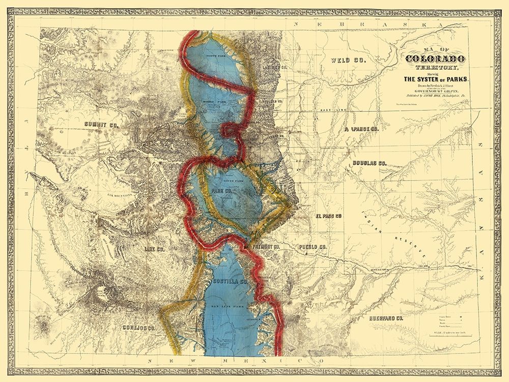 Colorado Parks - Mink 1865 art print by Mink for $57.95 CAD