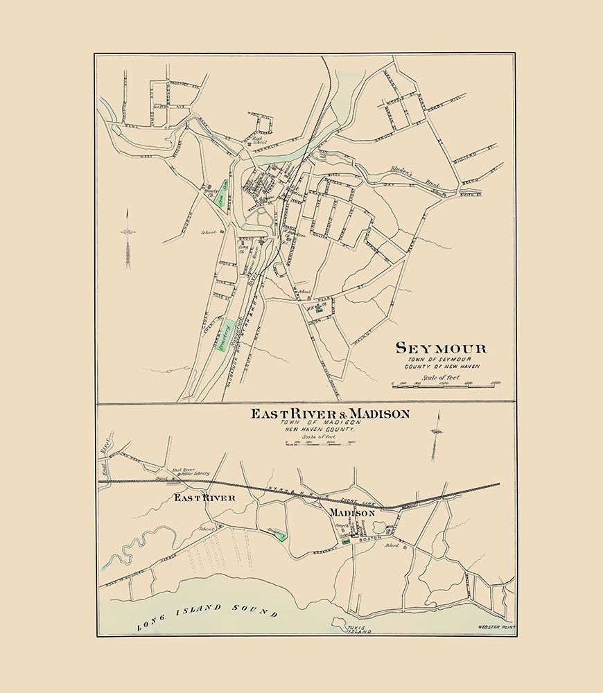Seymour, East River, Madison Connecticut art print by Hurd for $57.95 CAD