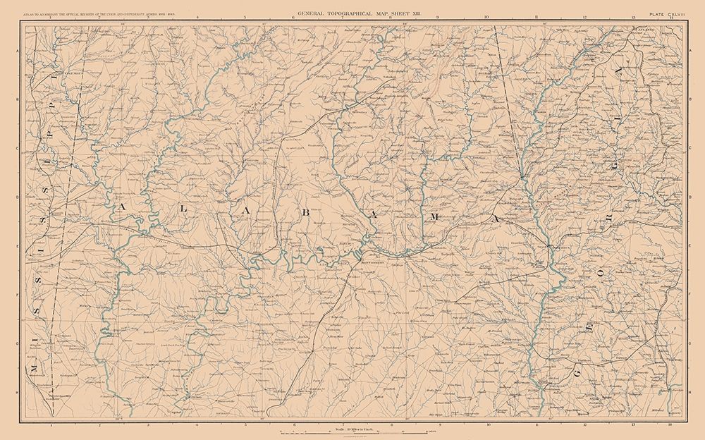 Alabama - Lamont 1894 art print by Unknown for $57.95 CAD