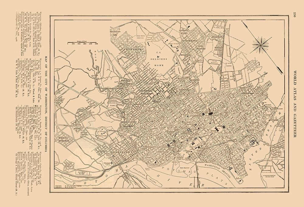 Washington DC - Reynold 1921 art print by Reynold for $57.95 CAD