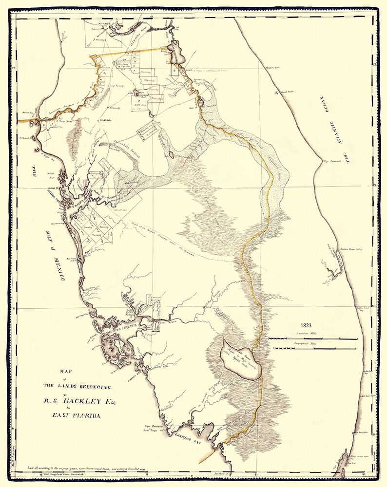 Tampa Bay, Hackley Florida Landowner - Hackley art print by Hackley for $57.95 CAD