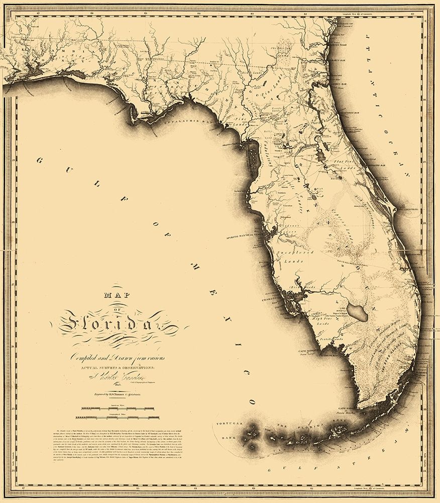 Florida - Tanner 1823 art print by Tanner for $57.95 CAD