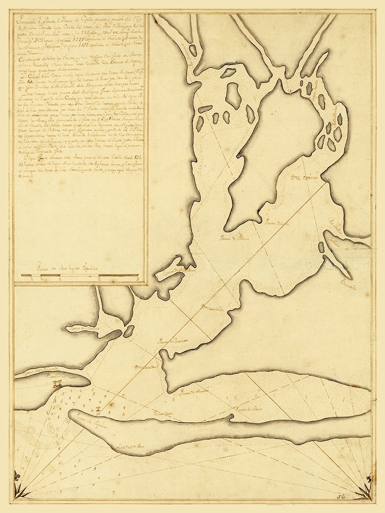 Pensacola Florida -1760 art print by Unknown for $57.95 CAD