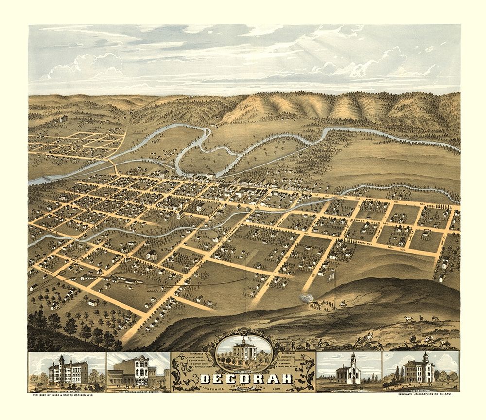 Decorah Iowa - Ruger 1870 art print by Ruger for $57.95 CAD
