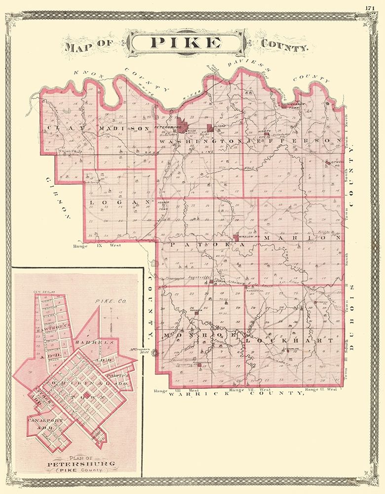 Pike Indiana - Baskin 1876 art print by Baskin for $57.95 CAD