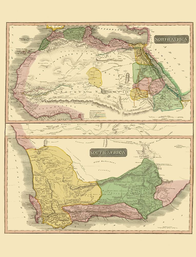 Africa - Thomson 1815 art print by Thomson for $57.95 CAD