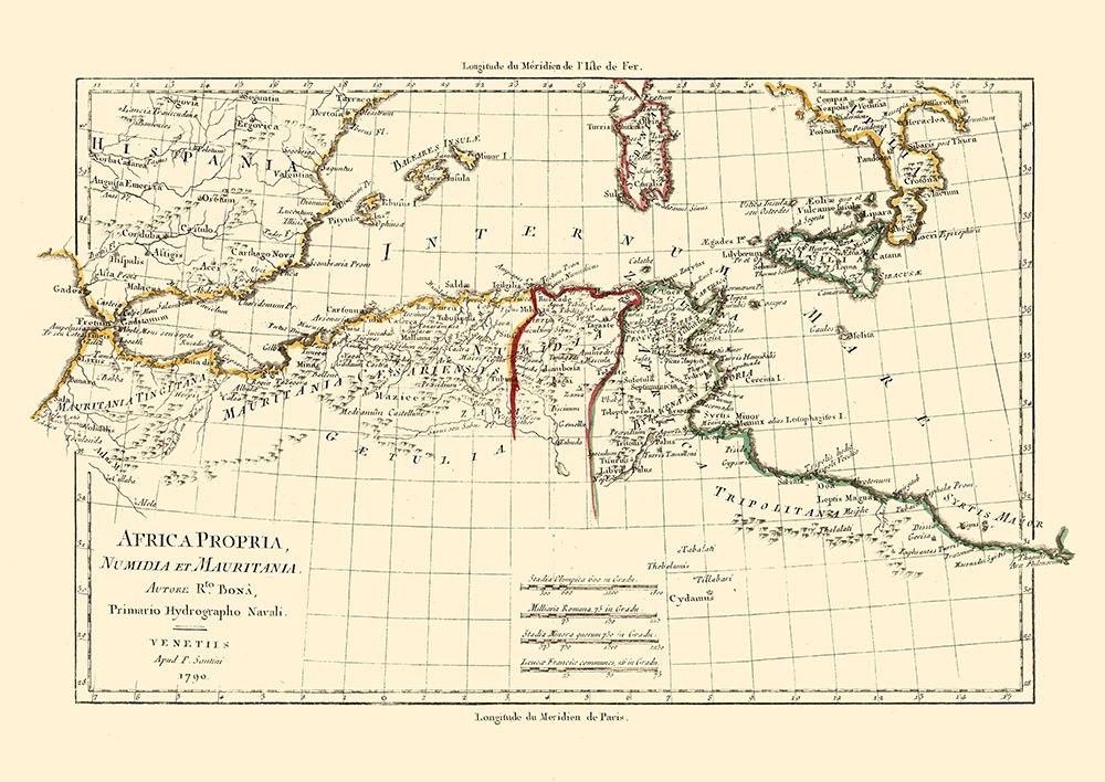 North Africa - Santini 1794 art print by Santini for $57.95 CAD