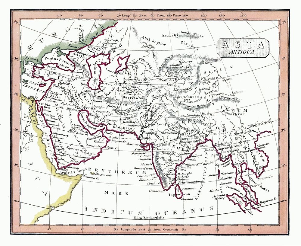 Ancient Asia - Fenner 1830 art print by Fenner for $57.95 CAD