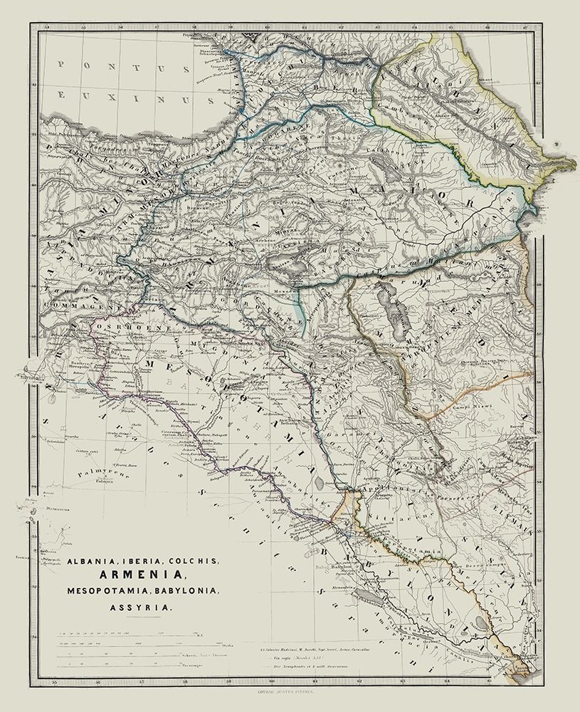 Asia Armenia Mesopotamia Babylonia Assyria art print by Spruner for $57.95 CAD