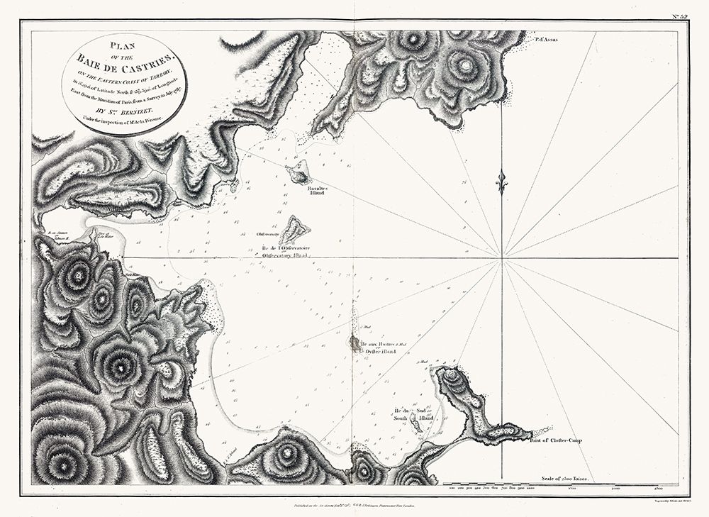 Asia Baie De Castries Tartary - Bernizet 1787 art print by Bernizet for $57.95 CAD
