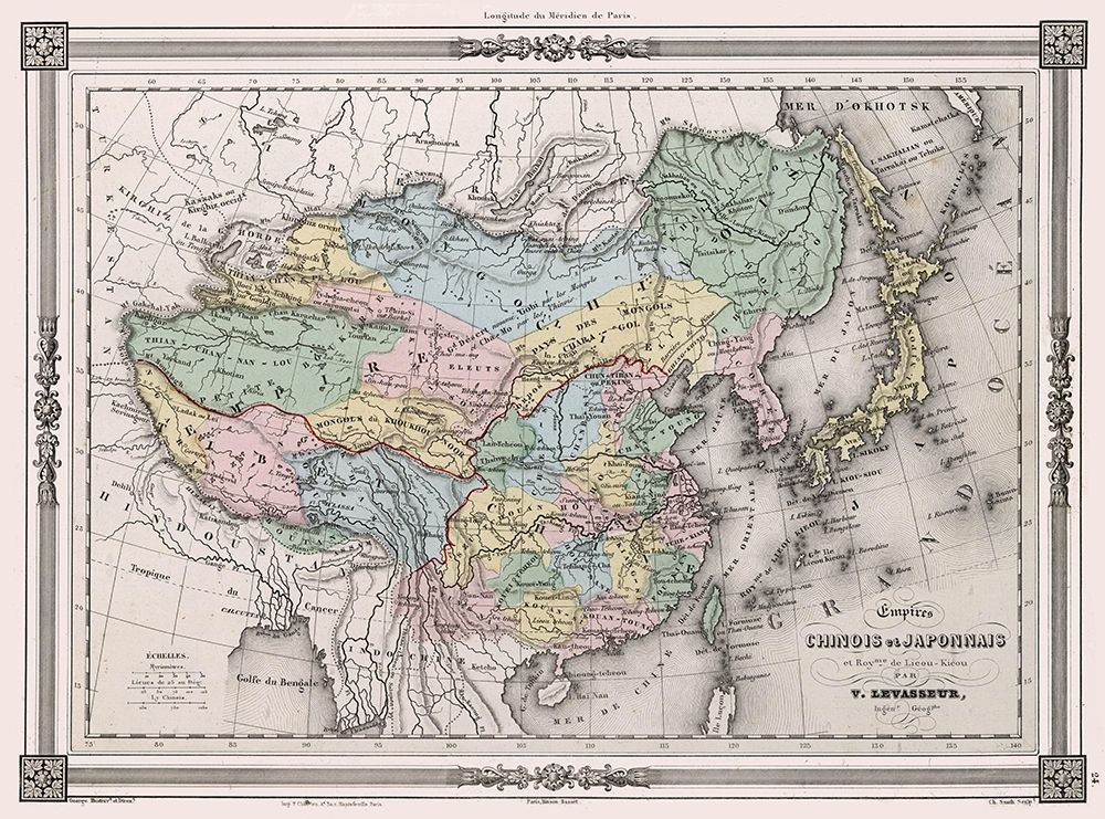 China Japan - Levasseur art print by Levasseur for $57.95 CAD