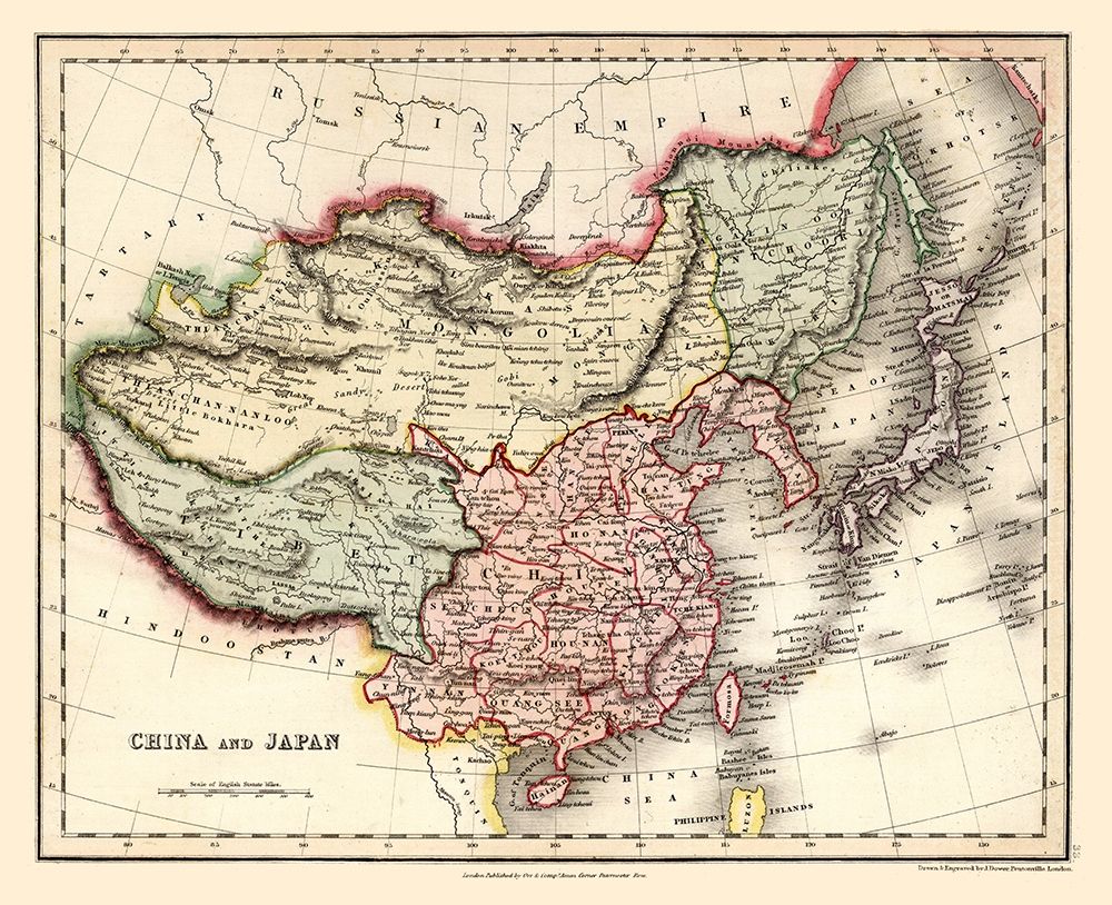 China Japan - Higgins 1832 art print by Higgins for $57.95 CAD