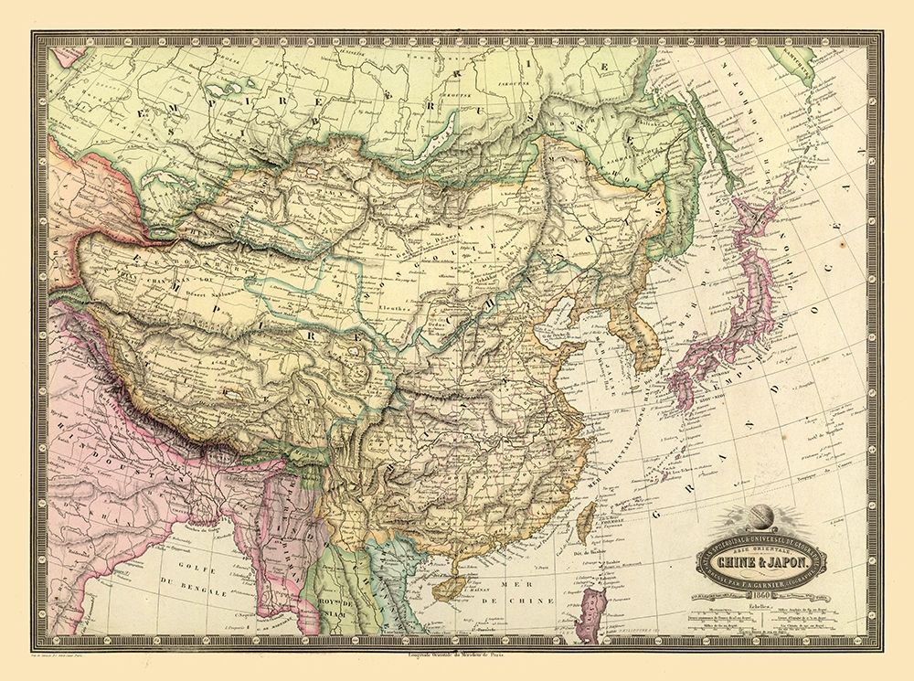 China Japan - Renouard 1860 art print by Renouard for $57.95 CAD
