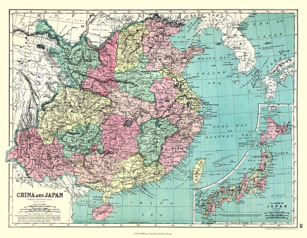 China Japan - Williams 1860 art print by Williams for $57.95 CAD