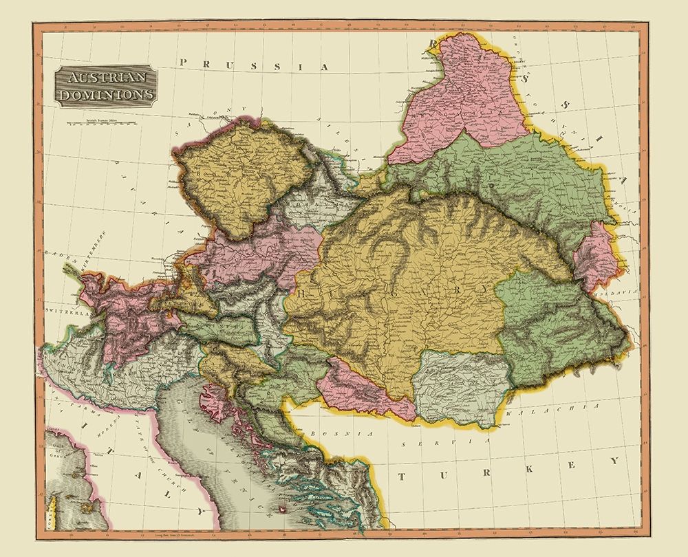 Austria - Thomson 1816 art print by Thomson for $57.95 CAD