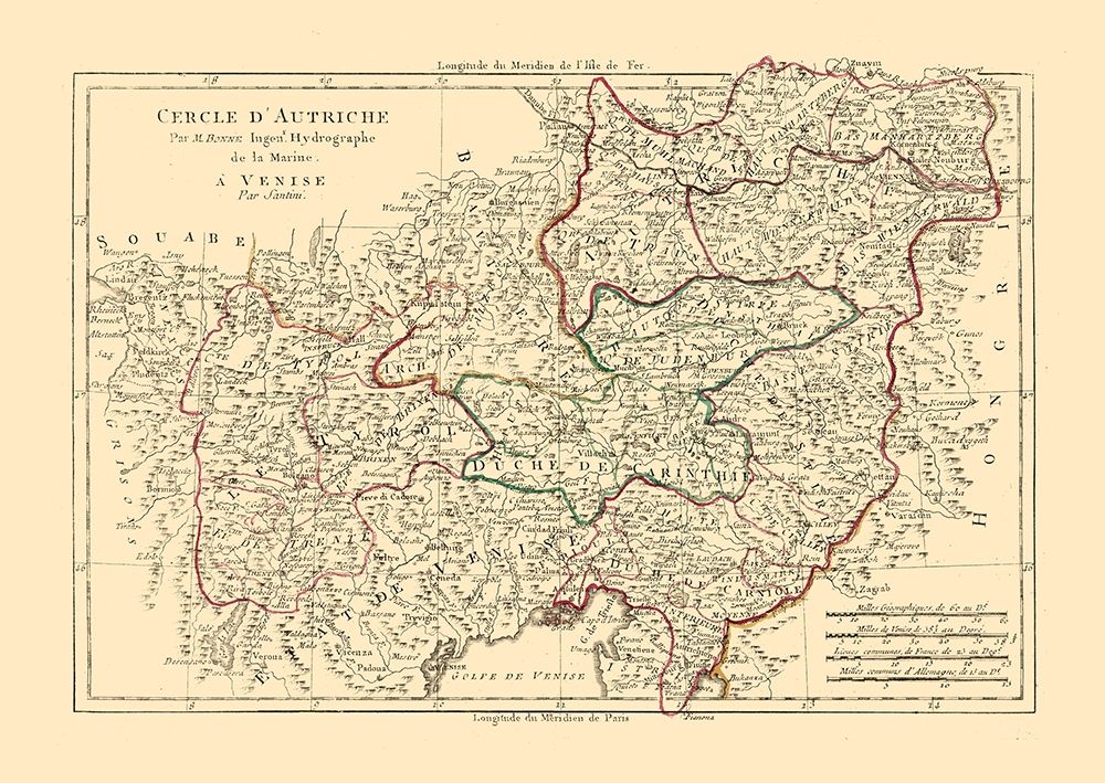 Austria - Santini 1794 art print by Santini for $57.95 CAD