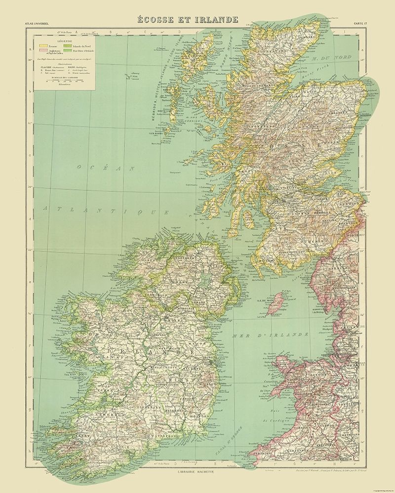 Ireland - Scotland - Hachette art print by Hachette for $57.95 CAD