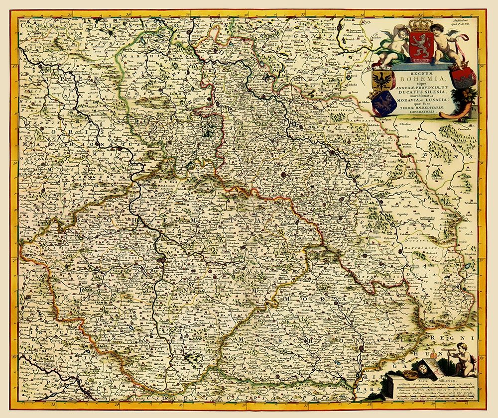 Bohemia Czech Republic Eastern Europe art print by Kauffer for $57.95 CAD