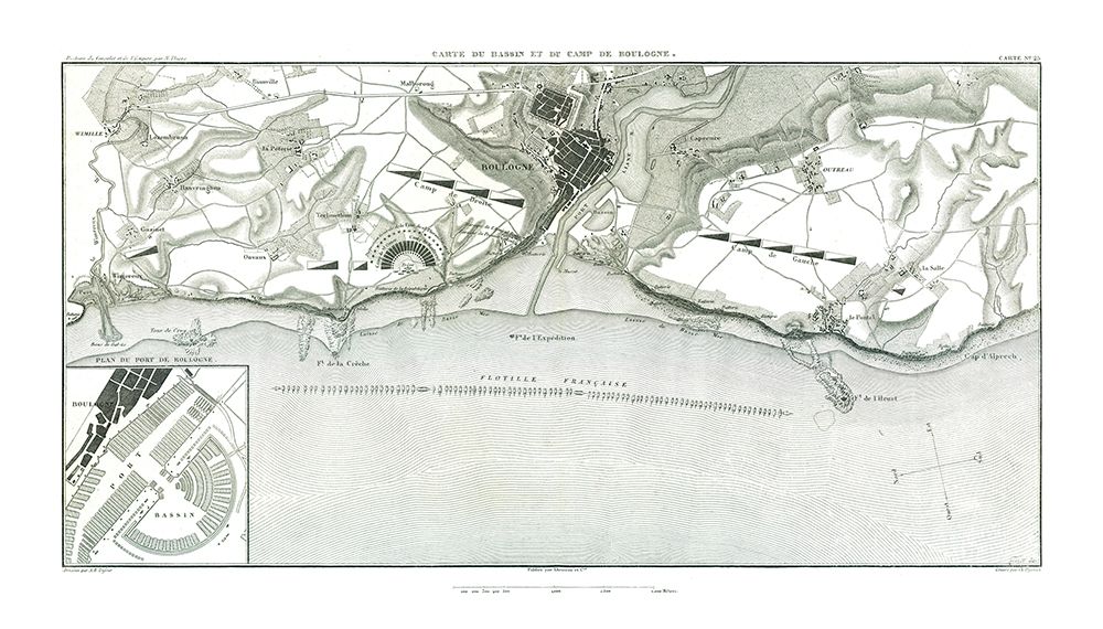 Boulogne-sur-Mer, Basin and Camp France art print by Unknown for $57.95 CAD