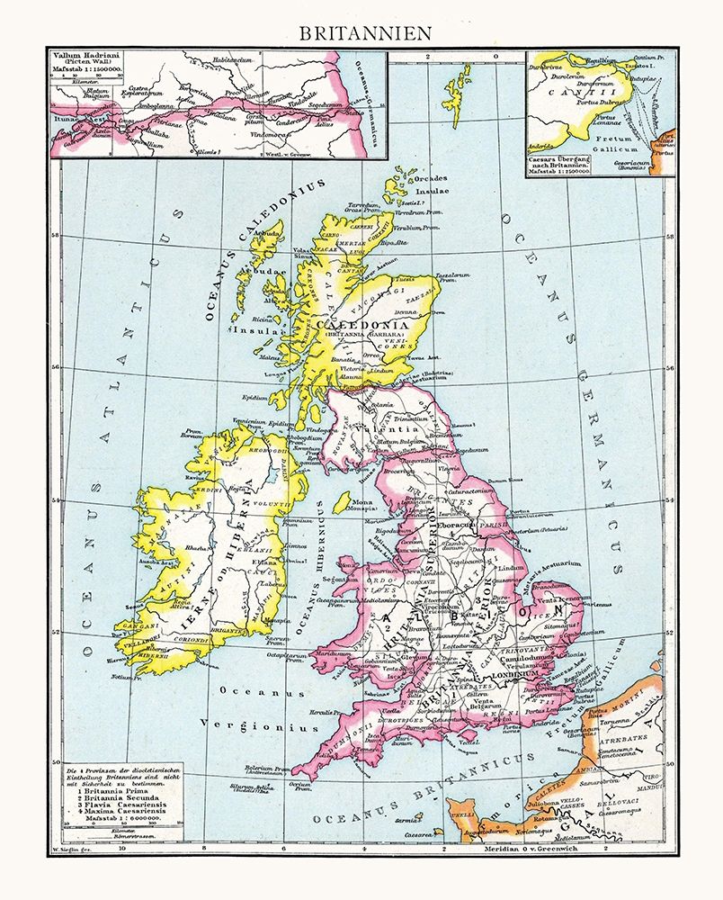 United Kingdom - Droysen 1886 art print by Droysen for $57.95 CAD