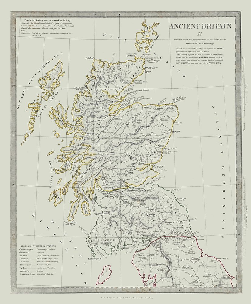 Ancient Britain Terrain United Kingdom art print by Baldwin for $57.95 CAD