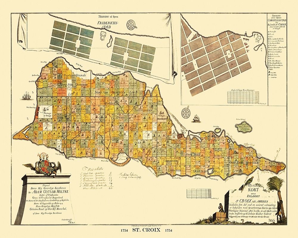 Saint Croix Island Landowner United States art print by Beck for $57.95 CAD