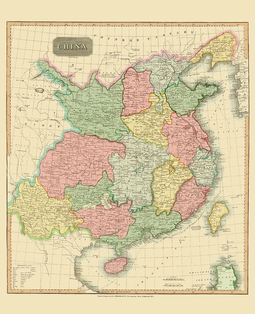 China - Thomson 1815 art print by Thomson for $57.95 CAD