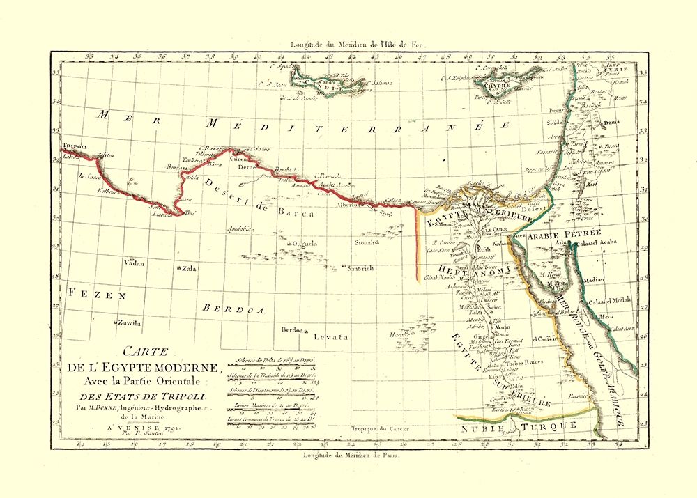 Egypt - Santini 1794 art print by Santini for $57.95 CAD