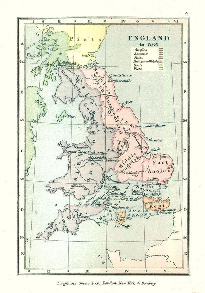 England in 584 - Gardiner 1902 art print by Gardiner for $57.95 CAD