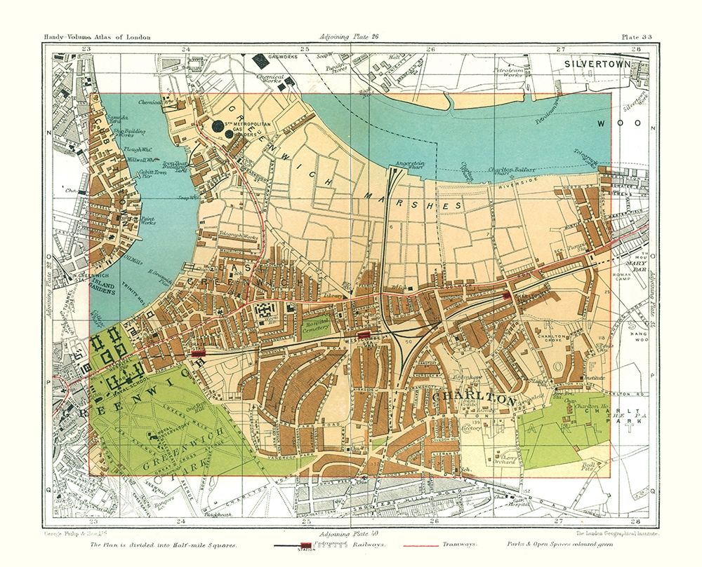 East Greenwich London England - Philip 1904 art print by Philip for $57.95 CAD