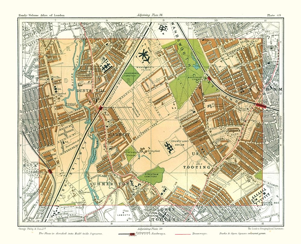 Wandsworth Common London England - Philip 1904 art print by Philip for $57.95 CAD