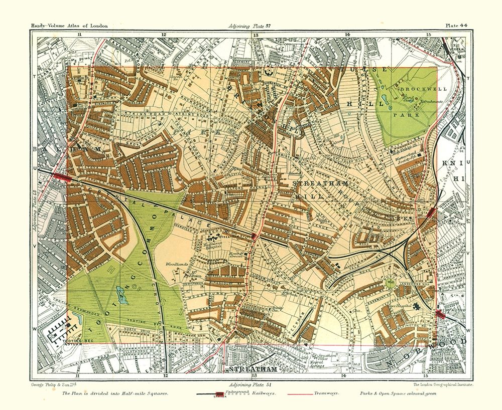 Tooting Commons London England - Philip 1904 art print by Philip for $57.95 CAD