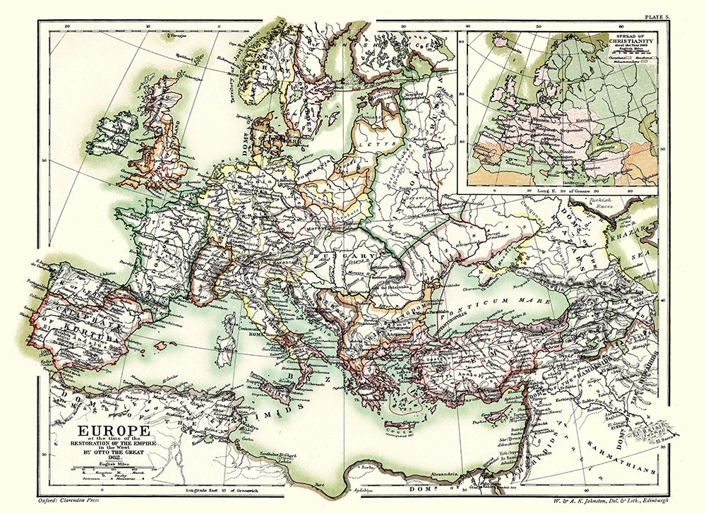 Europe Otto the Great 962 - Poole 1902 art print by Poole for $57.95 CAD