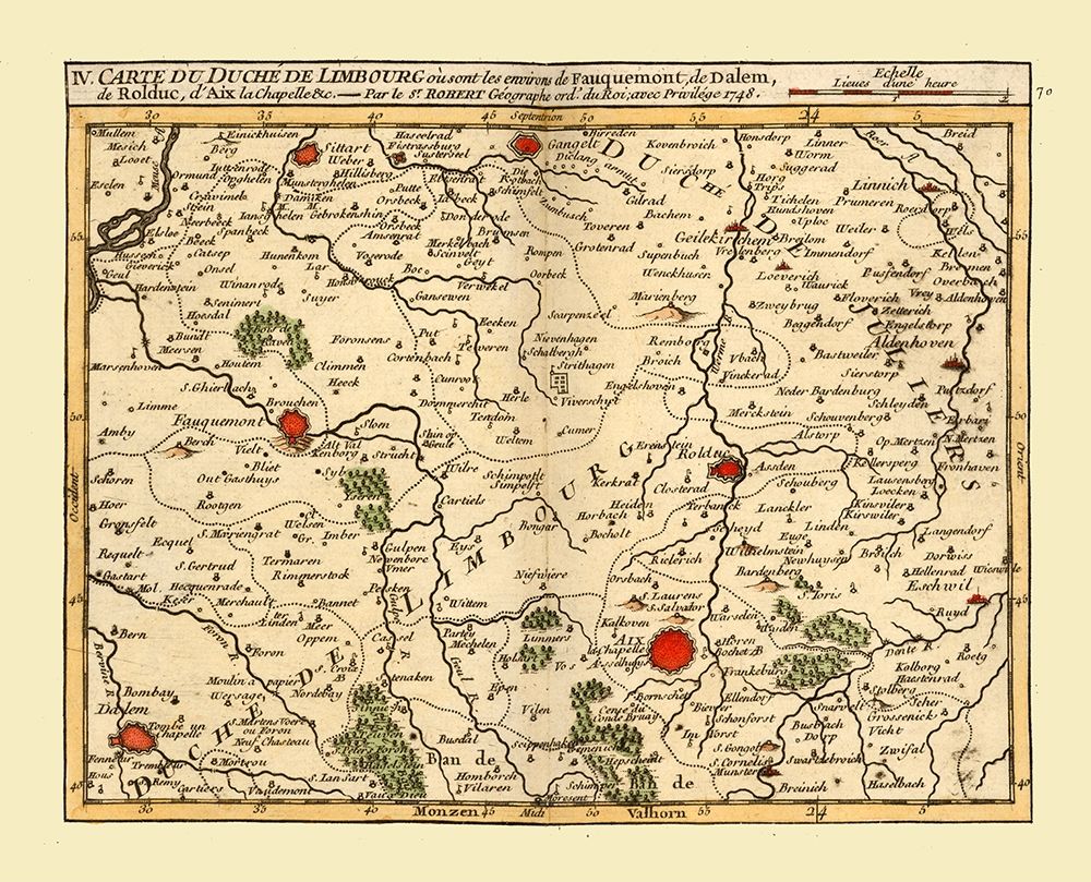 Germany Netherlands Border - Robert 1748 art print by Robert for $57.95 CAD
