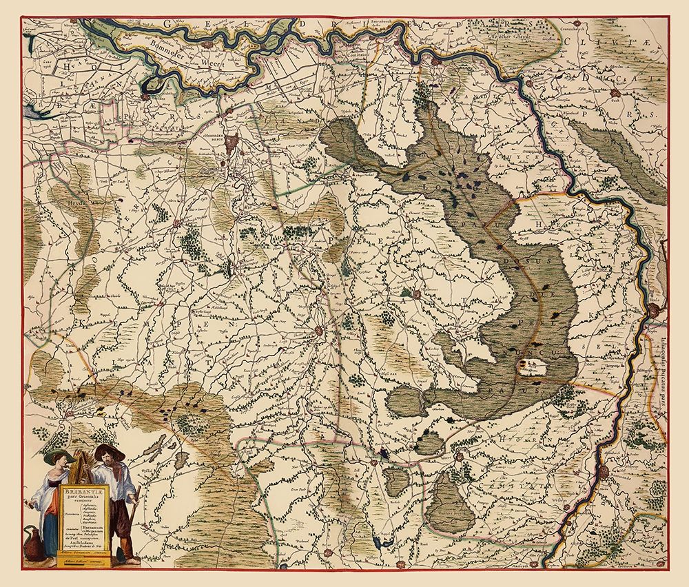 Benelux Flemish Brabant Flanders Belgium art print by De Wit for $57.95 CAD