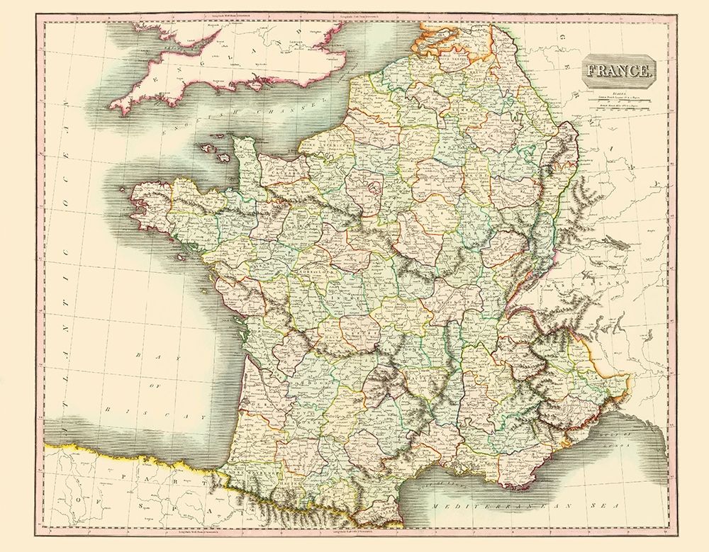France - Thomson 1815 art print by Thomson for $57.95 CAD