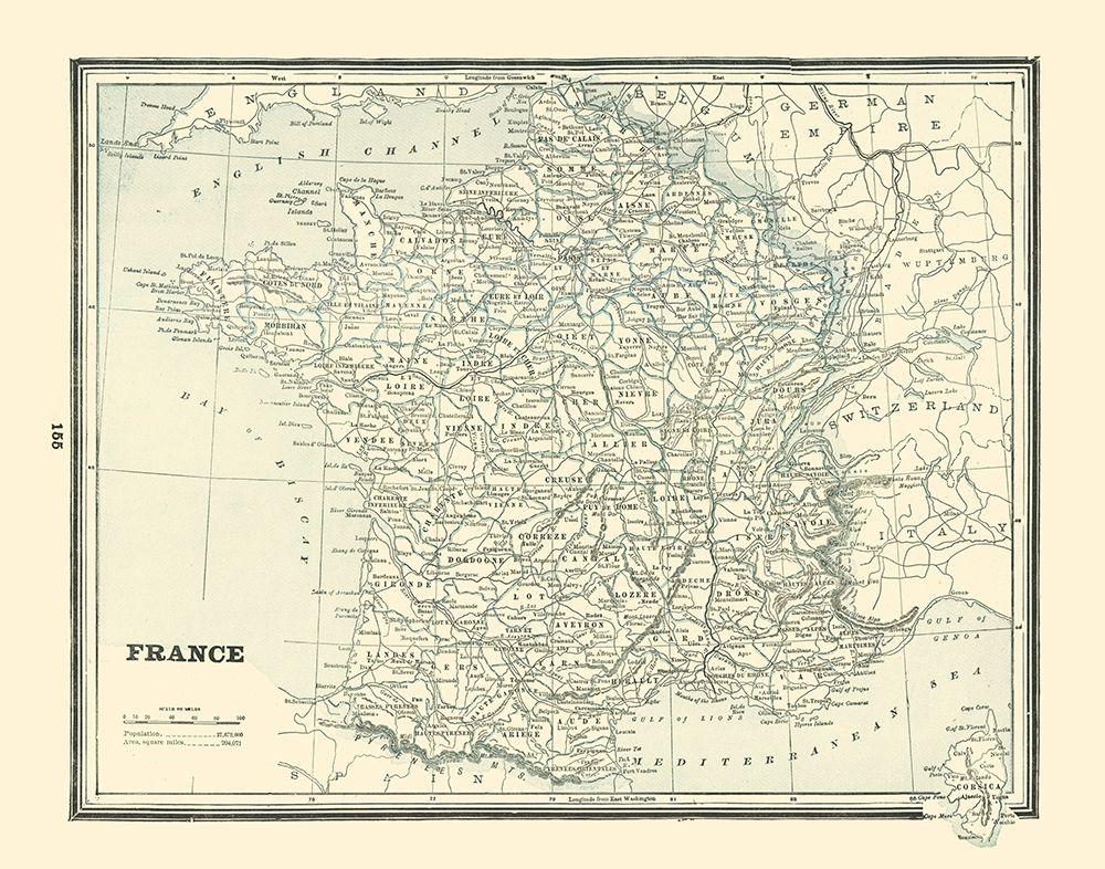 France - Rathbun 1893 art print by Rathbun for $57.95 CAD