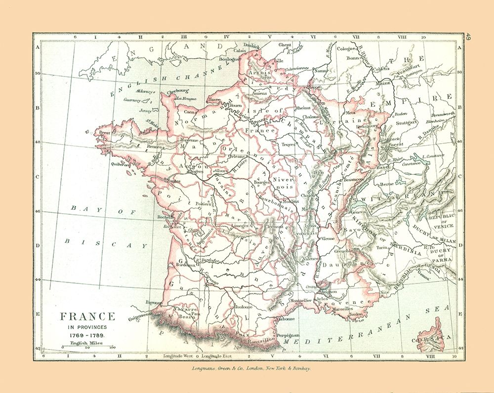 France 1789 - Gardiner 1902 art print by Gardiner for $57.95 CAD
