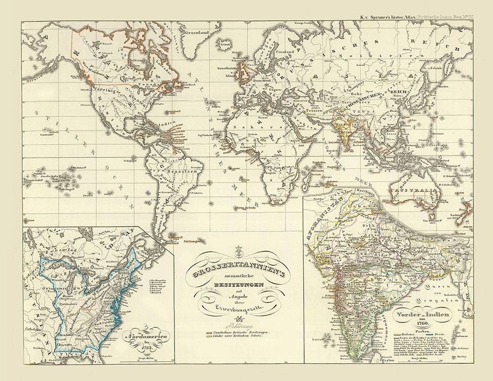 Great Britain Acquisitions - Spruner art print by Spruner for $57.95 CAD